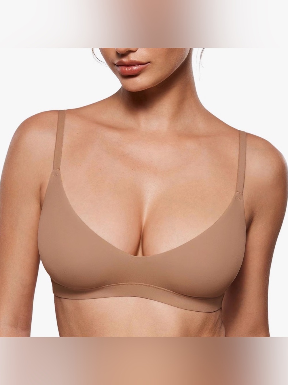 INLYRIC Women's Scoop/V Shape Bralette
